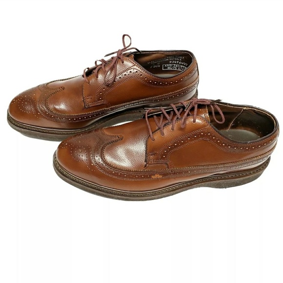 wingtip steel toe shoes
